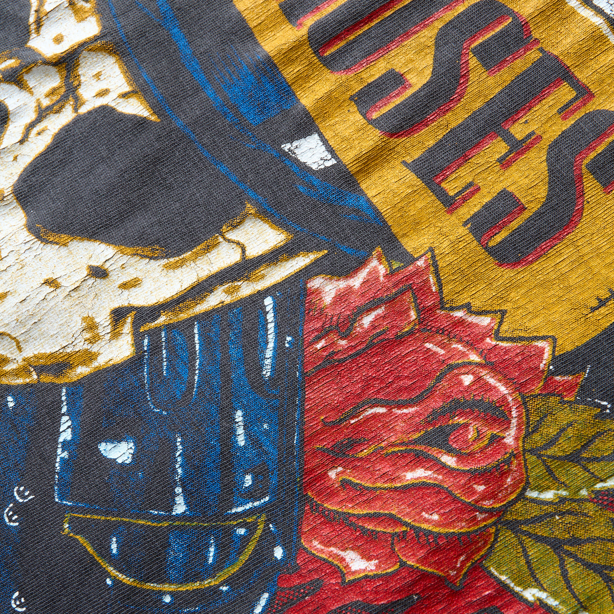 VINTAGE GUNS N' ROSES '92 EURO TOUR AOP TEE