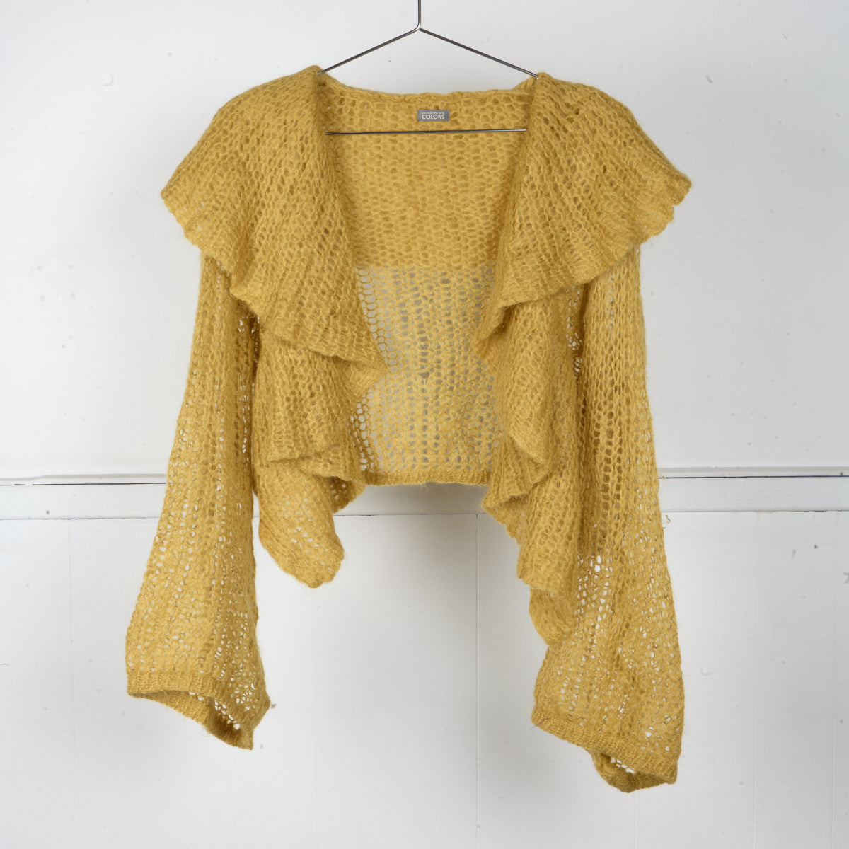 FRILLED CARDIGAN