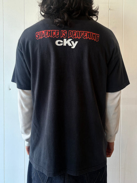 CKY 2004 SILENCE IS DEAFENING TOUR SHIRT