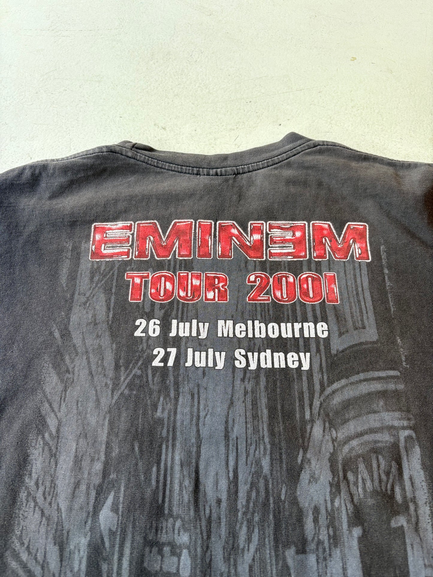 VINTAGE EMINEM 2001 AUS TOUR SHIRT