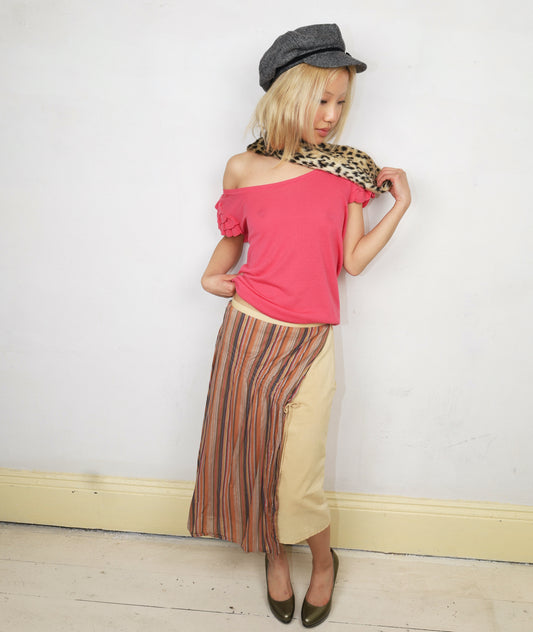 DOUBLE LAYERED SKIRT