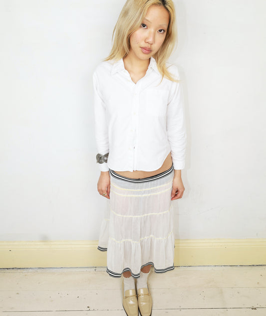 JUNYA TOP & COP COPINE SKIRT