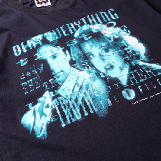VINTAGE 96 X FILES TEE MADE IN AUS