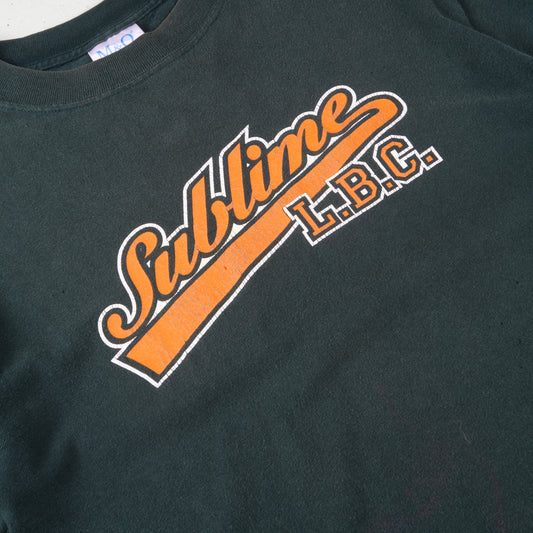 SUBLIME EARLY 00s BAND TEE DANK GREEN COLOURWAY