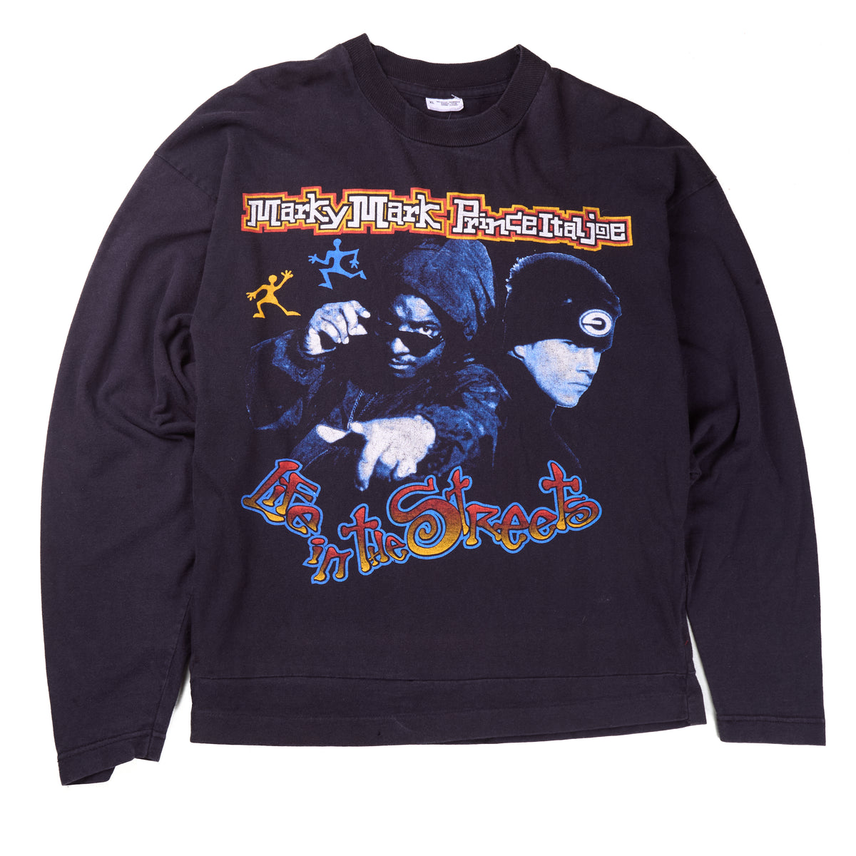 VINTAGE 1995 MARKY MARK (MARK WAHLBERG) EURO TOUR LONGSLEEVE