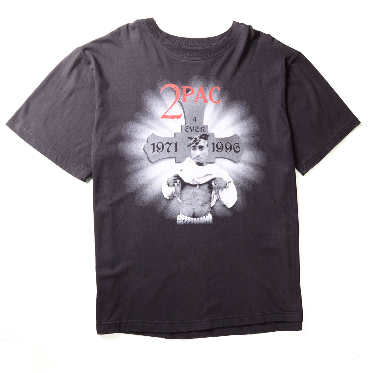 VINTAGE 90s 2PAC MEMORIAL TEE MADE IN AUS