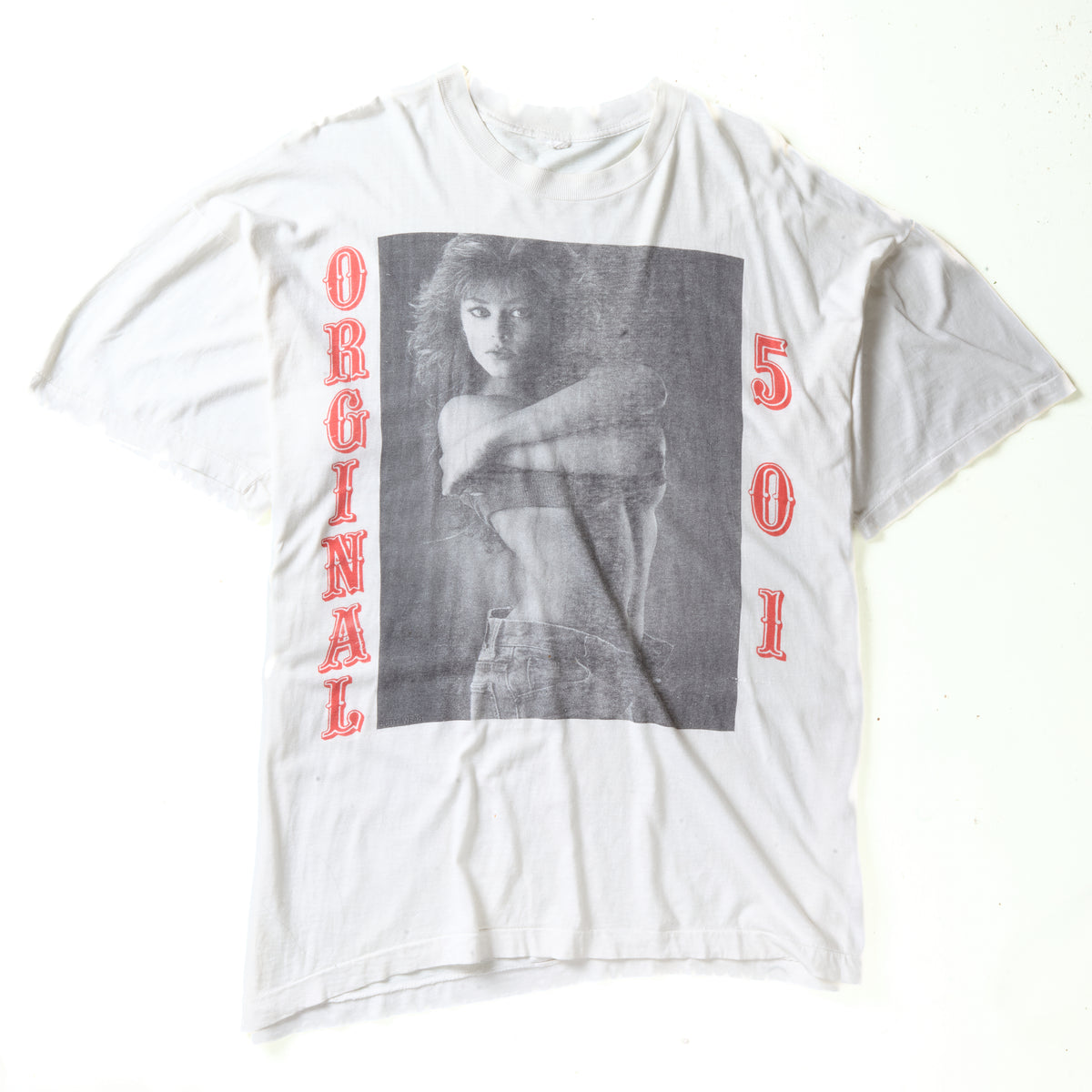 VINTAGE 90s LEVIS BOOTLEG TEE RARE!
