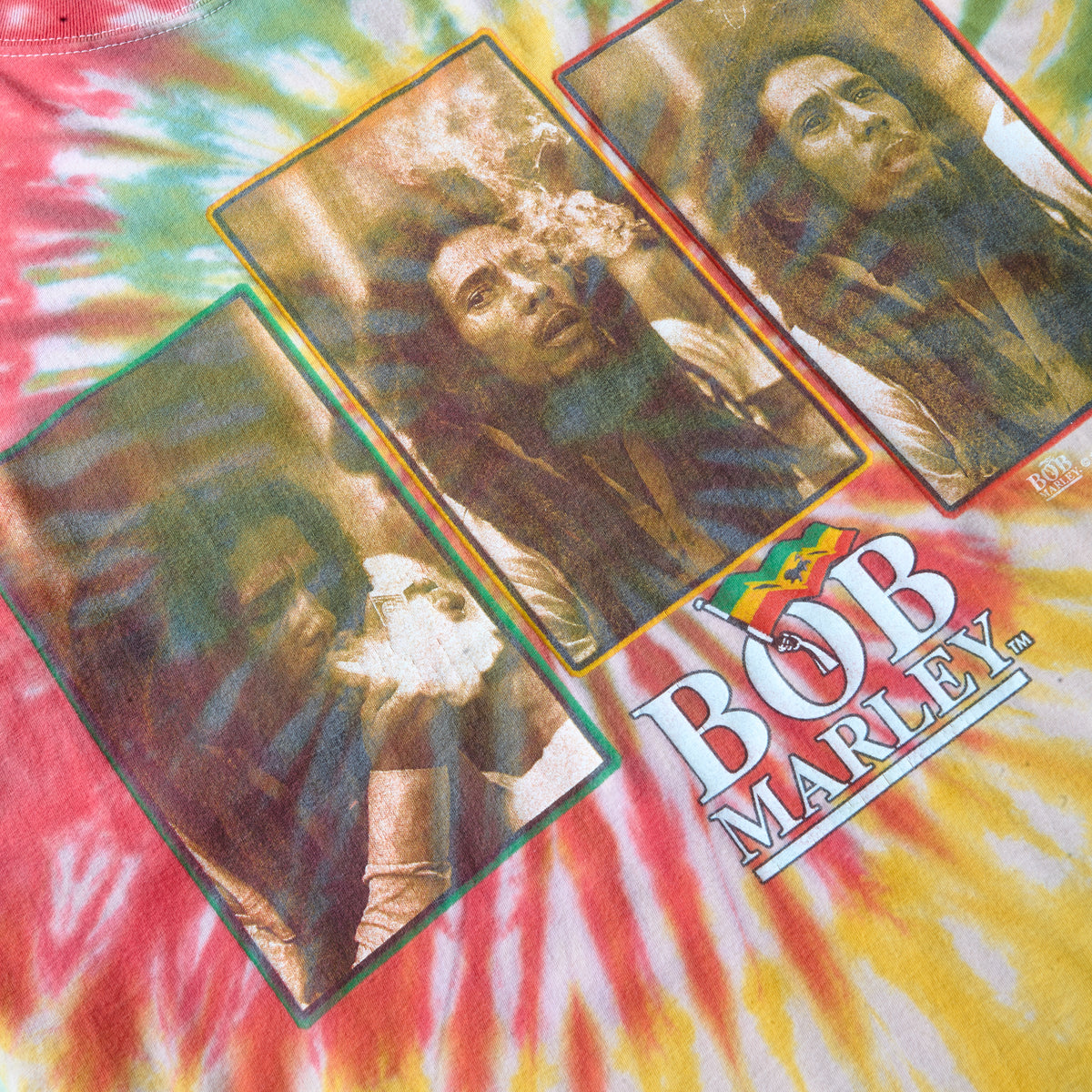 VINTAGE 98 BOB MARLEY TIE DYE TEE