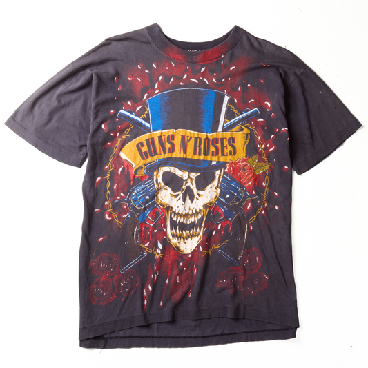 VINTAGE GUNS N' ROSES '92 EURO TOUR AOP TEE