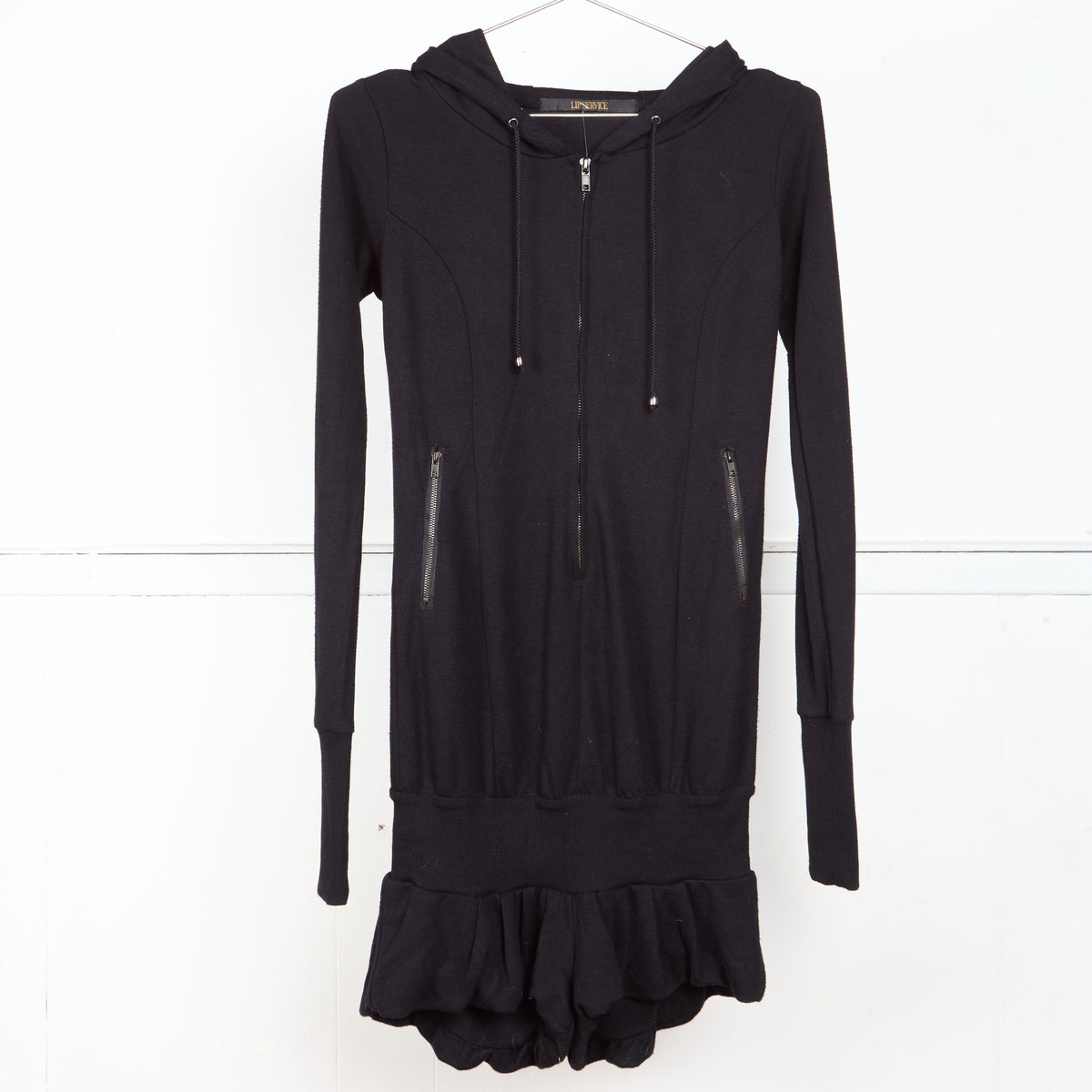LIP SERVICE HOODED ROMPER