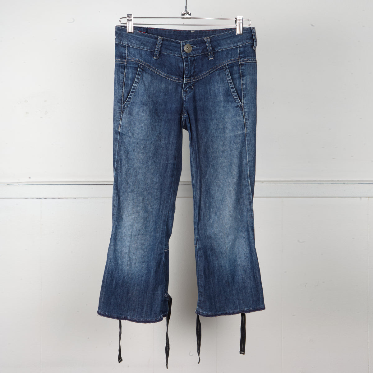 MARITHE FRANCOIS GIRBAUD DENIM CAPRIS