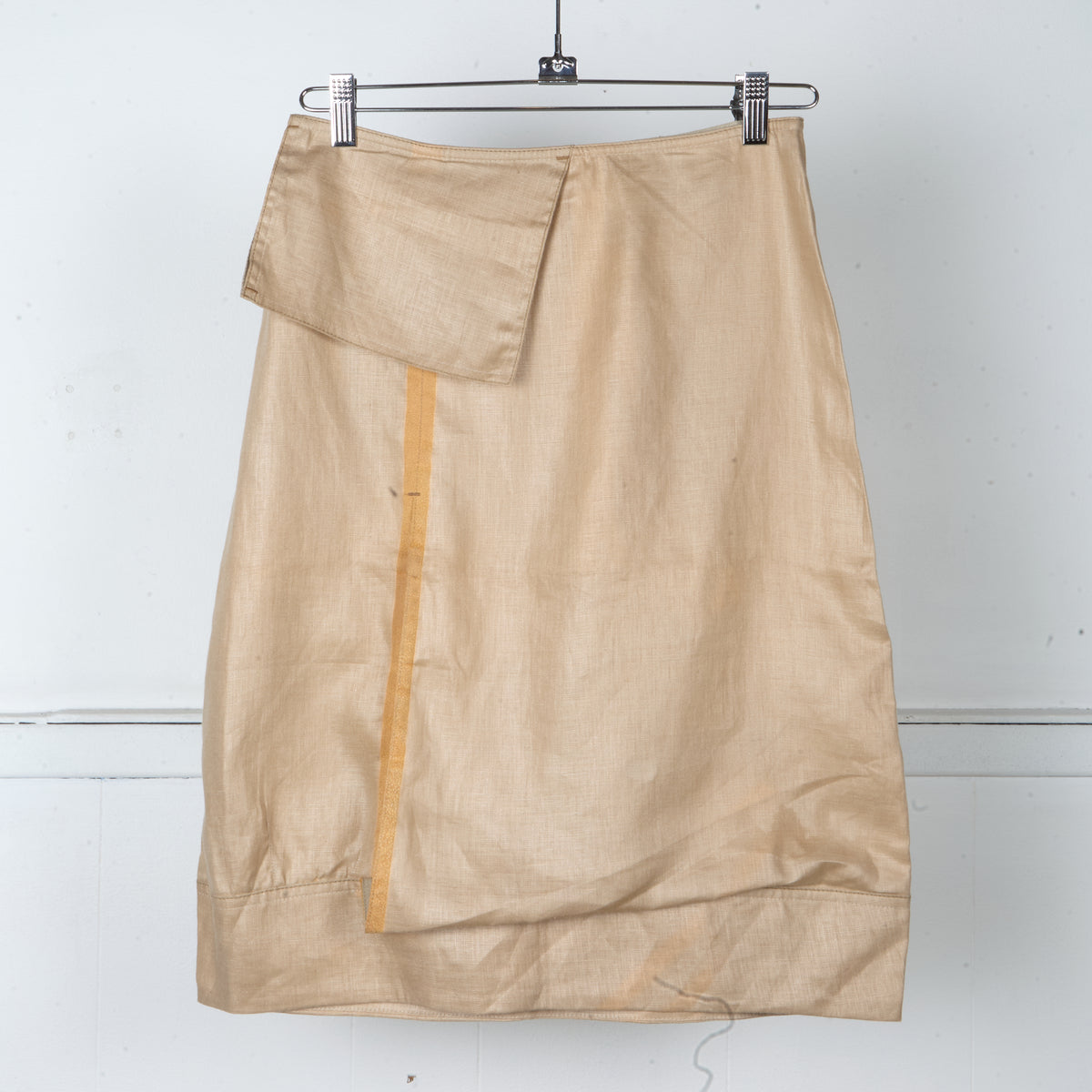 COP COPINE LINEN CHAMPAGNE SKIRT