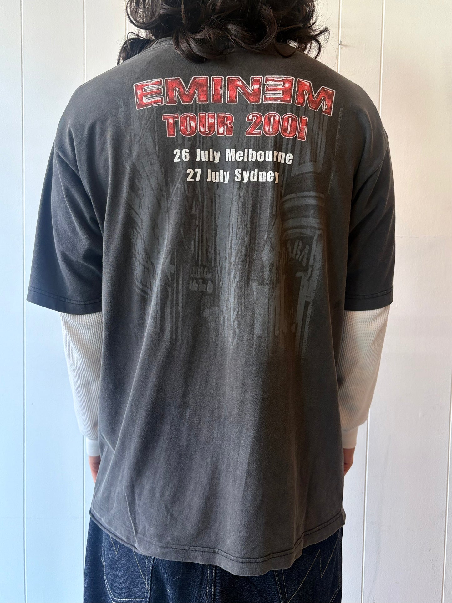 VINTAGE EMINEM 2001 AUS TOUR SHIRT