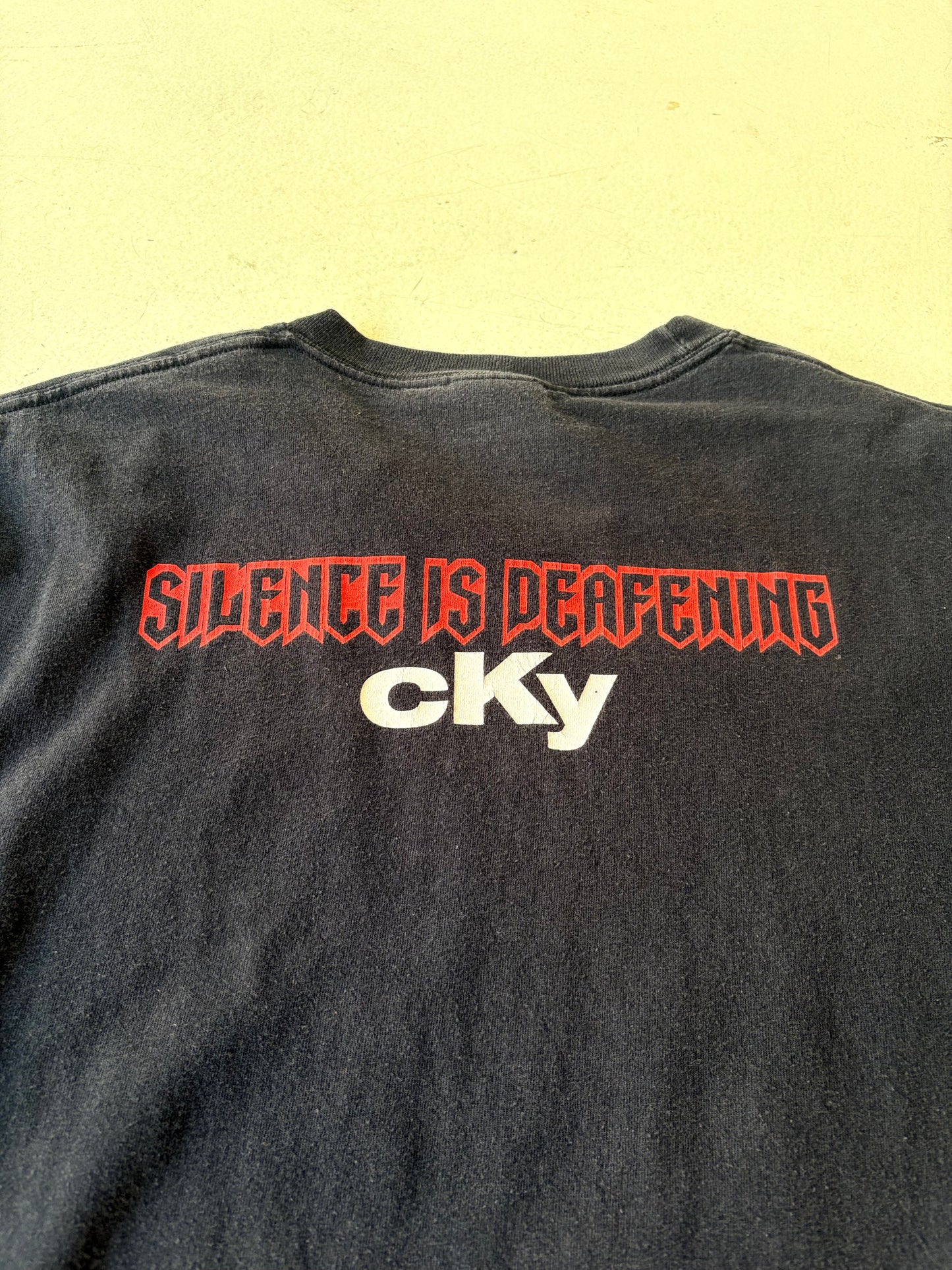 CKY 2004 SILENCE IS DEAFENING TOUR SHIRT