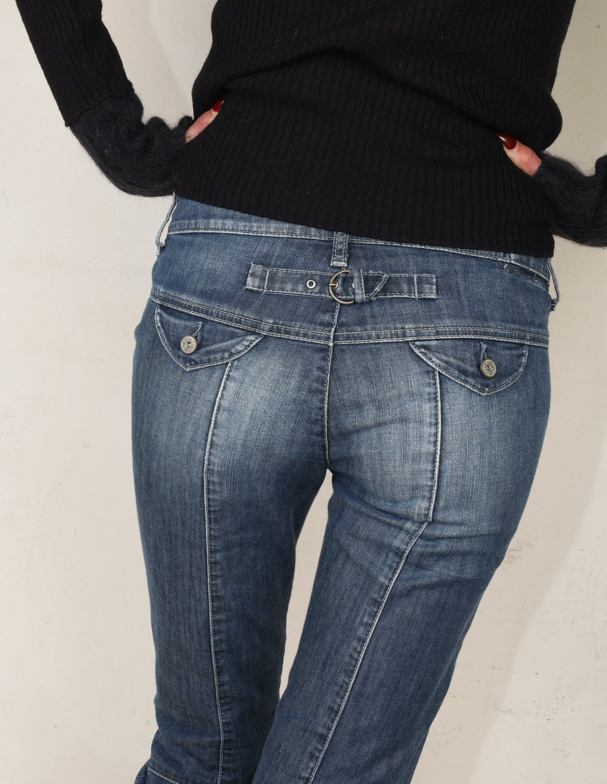 MARITHE FRANCOIS GIRBAUD DENIM CAPRIS