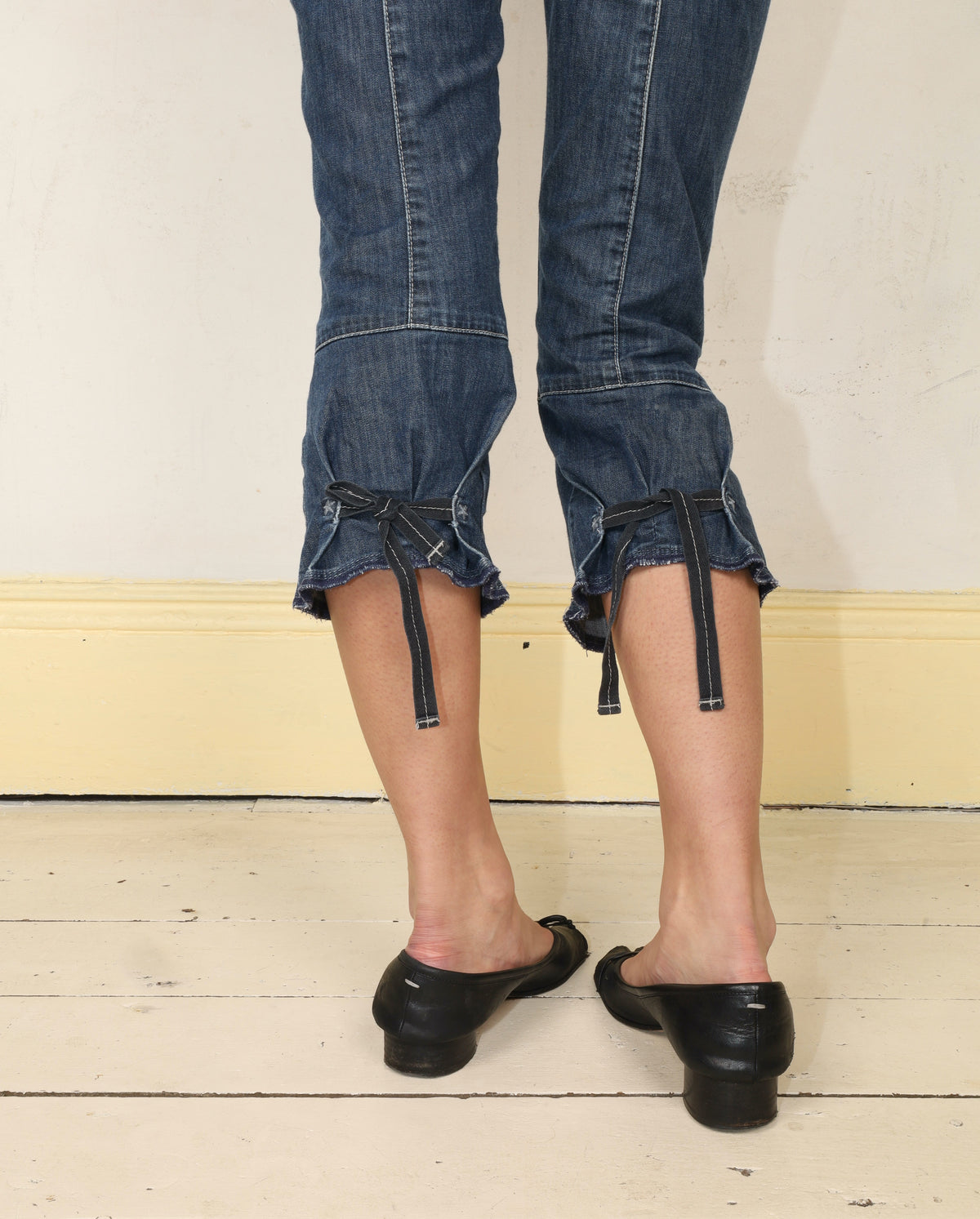 MARITHE FRANCOIS GIRBAUD DENIM CAPRIS