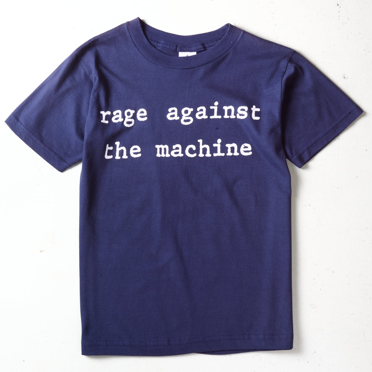 VINTAGE 90s DEADSTOCK RAGE AGAINST THE MACHINE NAVY TEE