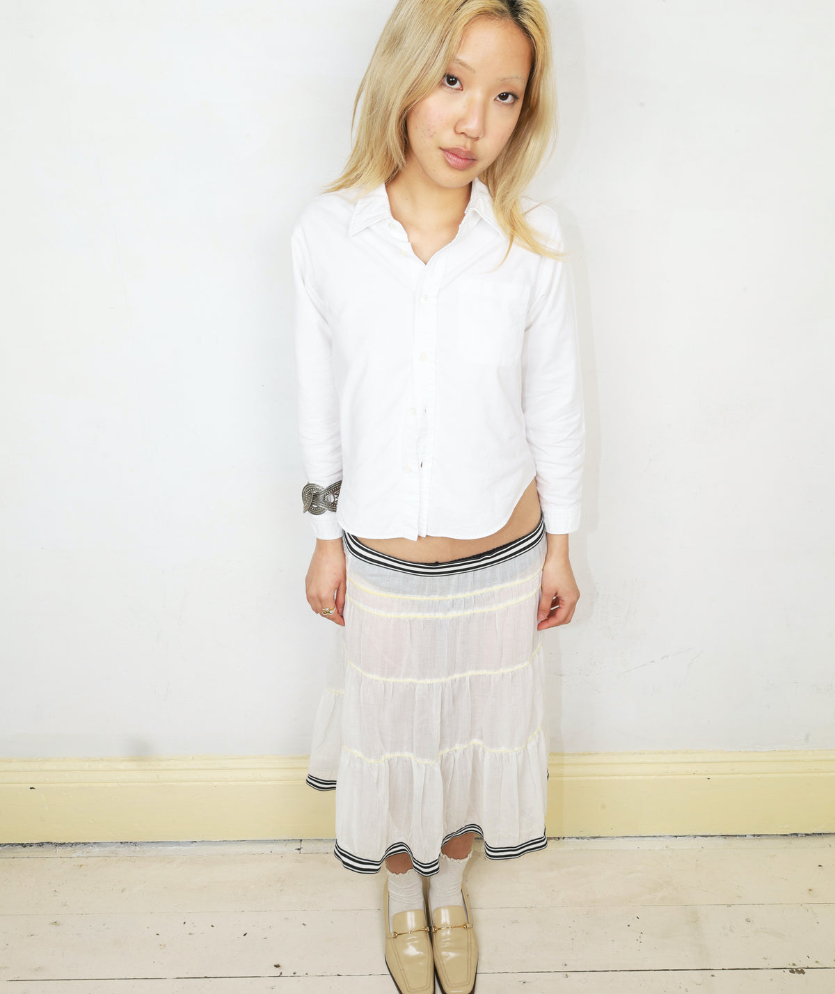 JUNYA TOP & COP COPINE SKIRT