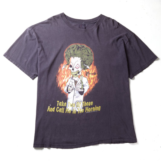 VINTAGE 1998 CYPRESS HILL DR GREENTHUMB FADED TEE