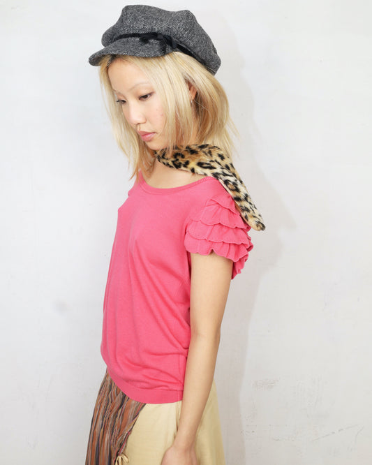 RED VALENTINO KNIT TOP